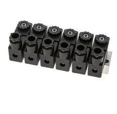 6x3/2 G1/8'' NC Electroválvula 230V AC -0.95-10bar/-13.2-140psi Airtec