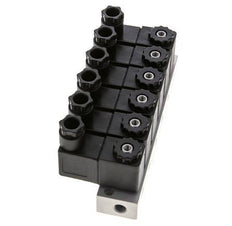 6x3/2 G1/8'' NC Electroválvula 230V AC -0.95-10bar/-13.2-140psi Airtec