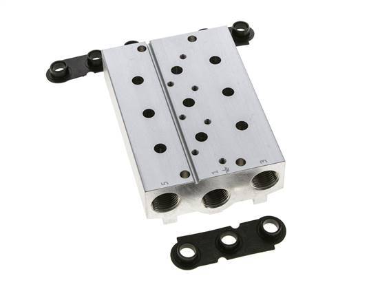 6xG3/8'' Manifold 3-Station Festo 8026262 VABM-B10-25S-G38-3