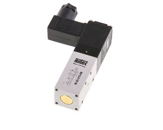 válvula solenoide 5/2 M5 12V DC 2.5-8bar/35.0-112psi Airtec
