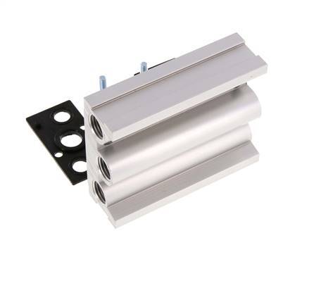 Colector 2 estaciones YPC SF4000 5/2 5/3 vías