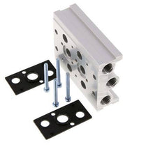 Colector 2 estaciones YPC SF4000 5/2 5/3 vías