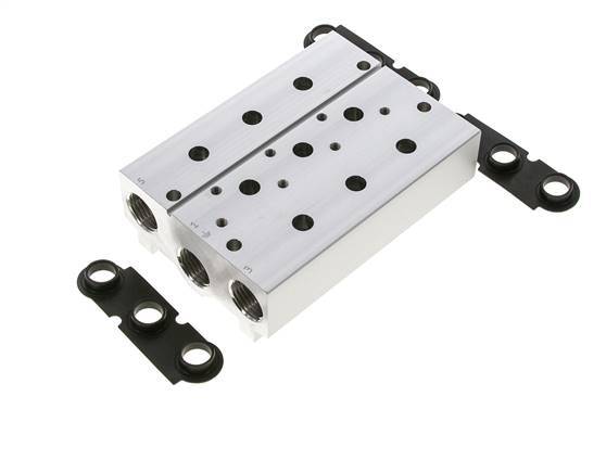 6xG1/2'' Manifold 3-Station Festo 8026378 VABM-B10-30S-G12-3
