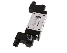 5/3 G1/4'' Válvula solenoide de centro cerrado 24V AC 3-8bar/42-112psi Airtec