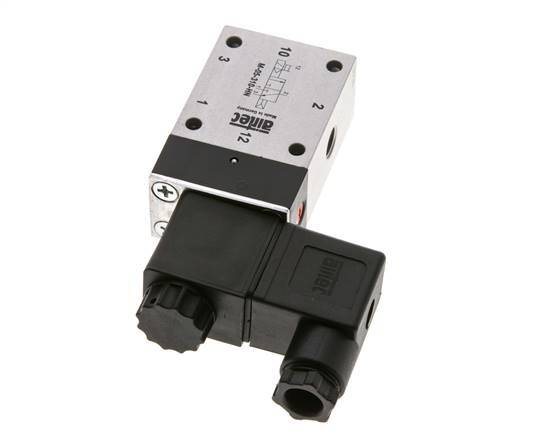 Válvula de solenoide 3/2 G1/8'' NO 24V DC 2-10bar/28-140psi Airtec