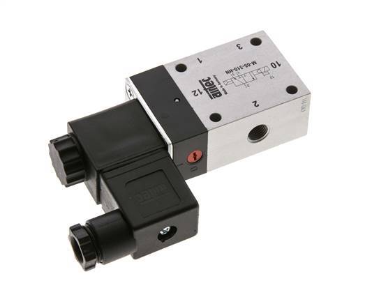 Válvula de solenoide 3/2 G1/8'' NO 24V DC 2-10bar/28-140psi Airtec