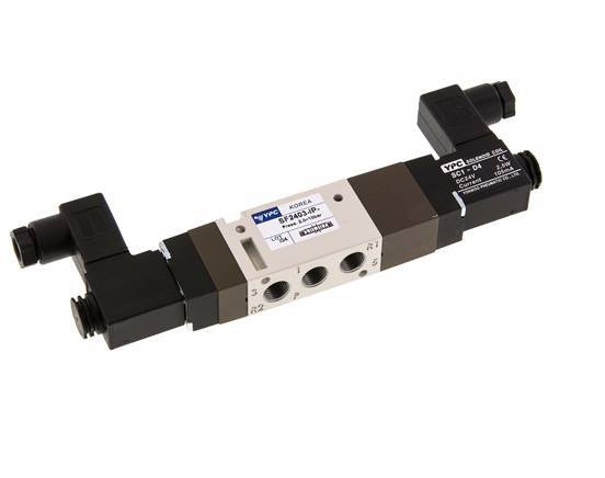 válvula solenoide central de escape 5/3 G1/8'' 12V DC 2-10bar/28-140psi YPC