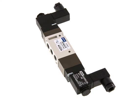 válvula solenoide central de escape 5/3 G1/8'' 12V DC 2-10bar/28-140psi YPC