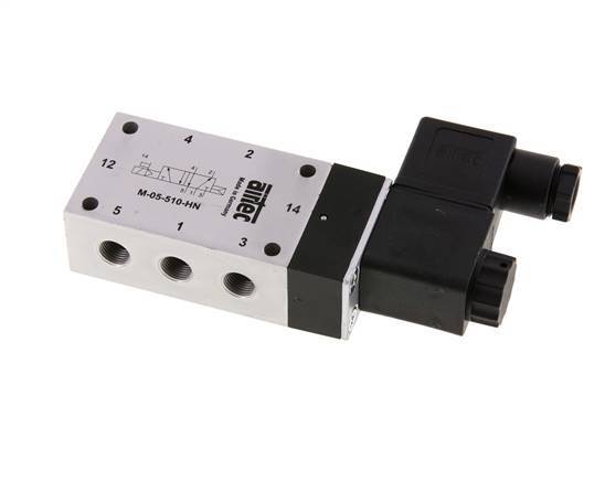 válvula solenoide 5/2 G1/8'' 115V AC 2-10bar/28-140psi Airtec