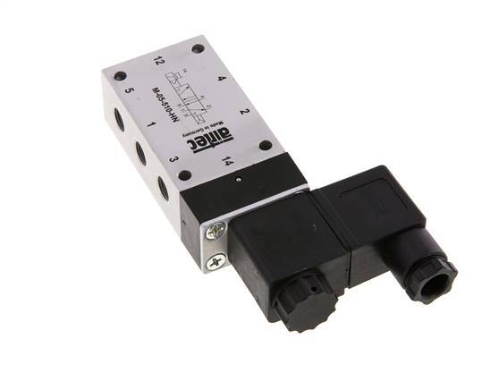 válvula solenoide 5/2 G1/8'' 115V AC 2-10bar/28-140psi Airtec