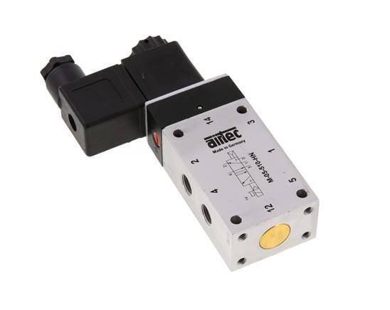 válvula solenoide 5/2 G1/8'' 115V AC 2-10bar/28-140psi Airtec