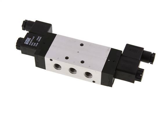 válvula solenoide central de escape 5/3 G1/4'' 24V AC 3-10bar/42-140psi Airtec