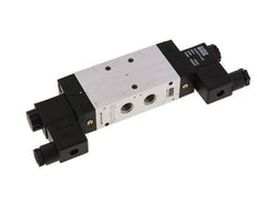 válvula solenoide central de escape 5/3 G1/4'' 24V AC 3-10bar/42-140psi Airtec