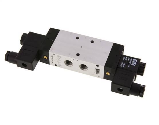 válvula solenoide central de escape 5/3 G1/4'' 24V AC 3-10bar/42-140psi Airtec