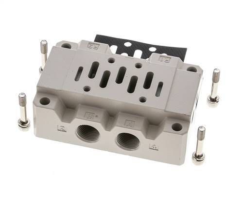Subbase ISO 5599-1 Tamaño 1 G 3/8''