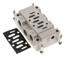 Subbase ISO 5599-1 Tamaño 1 G 3/8''