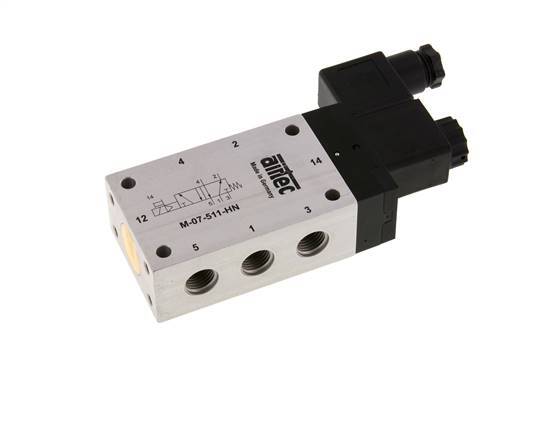 válvula solenoide 5/2 G1/4'' 115V AC 2.5-10bar/35.0-140psi Airtec