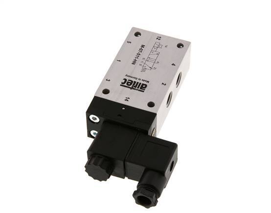 válvula solenoide 5/2 G1/4'' 115V AC 2.5-10bar/35.0-140psi Airtec