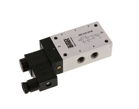 válvula solenoide 5/2 G1/4'' 115V AC 2.5-10bar/35.0-140psi Airtec
