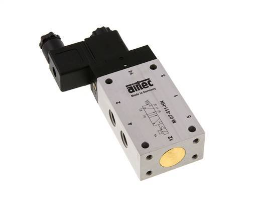 válvula solenoide 5/2 G1/4'' 115V AC 2.5-10bar/35.0-140psi Airtec
