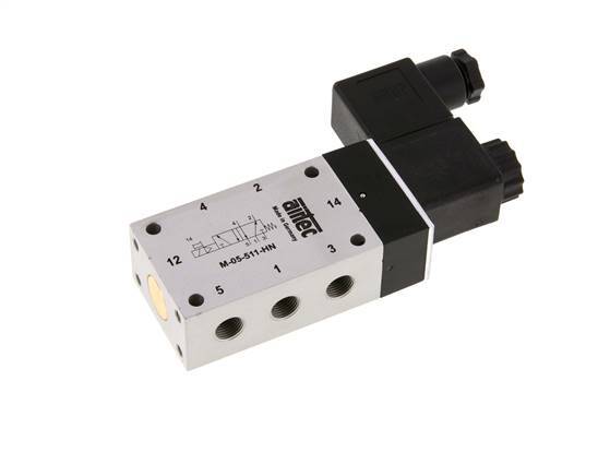 válvula solenoide 5/2 G1/8'' 24V DC 3-10bar/42-140psi Airtec