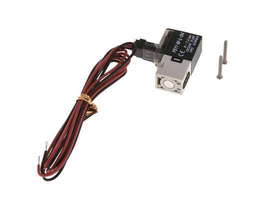 válvula de solenoide 3/2 Brida NO 24V DC 0-7.5bar/0-105.0psi YPC