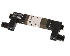 5/3 M5 Válvula solenoide de centro cerrado 12V DC 2-10bar/28-140psi YPC
