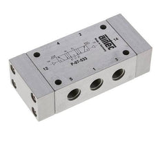válvula piloto de aire central de escape 5/3 G1/4'' 0-8bar/0-112psi Airtec