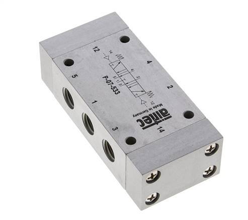 válvula piloto de aire central de escape 5/3 G1/4'' 0-8bar/0-112psi Airtec
