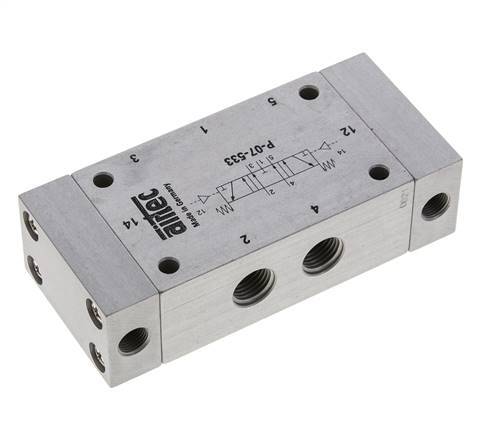 válvula piloto de aire central de escape 5/3 G1/4'' 0-8bar/0-112psi Airtec