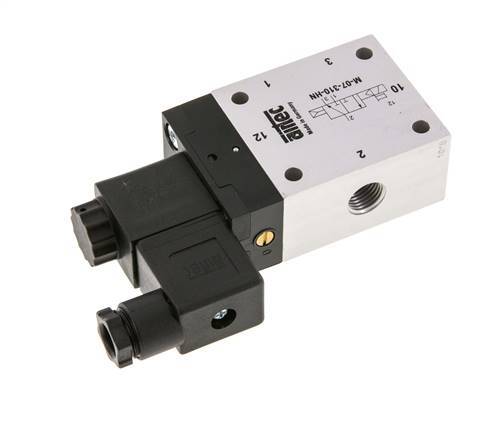 válvula de solenoide 3/2 G1/4'' NO 24V DC 1.5-10bar/21.0-140psi Airtec