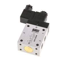 válvula de solenoide 3/2 G1/4'' NO 24V DC 1.5-10bar/21.0-140psi Airtec