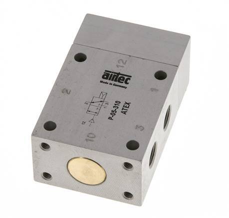válvula piloto de aire 3/2 G1/8'' ATEX 2-10bar/28-140psi Airtec