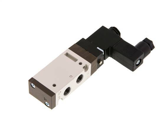 válvula solenoide 5/2 G1/8'' 24V DC 1.5-10bar/21.0-140psi YPC