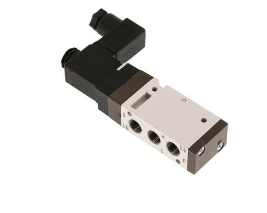 válvula solenoide 5/2 G1/8'' 24V DC 1.5-10bar/21.0-140psi YPC