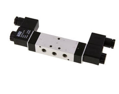 5/3 G1/8'' Válvula solenoide de centro cerrado 24V DC 3-10bar/42-140psi Airtec