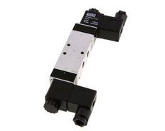 5/3 G1/8'' Válvula solenoide de centro cerrado 24V DC 3-10bar/42-140psi Airtec