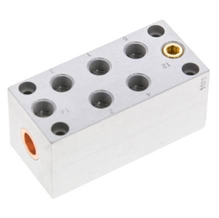 5/2 G1/8'' Válvula piloto de aire 0-10bar/0-140psi Airtec