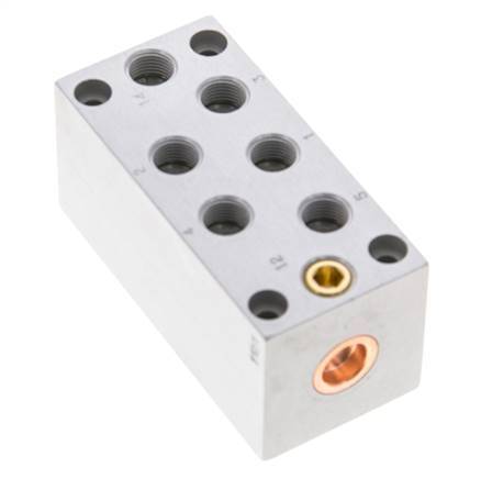 5/2 G1/8'' Válvula piloto de aire 0-10bar/0-140psi Airtec