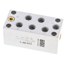 5/2 G1/8'' Válvula piloto de aire 0-10bar/0-140psi Airtec