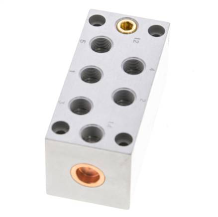 5/2 G1/8'' Válvula piloto de aire 0-10bar/0-140psi Airtec