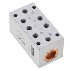 5/2 M5 Válvula piloto de aire biestable ATEX 0-10bar/0-140psi Airtec
