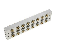 Colector 8 estaciones 5/2 5/3 vías Airtec M05/P05