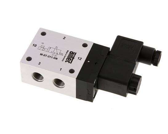 válvula solenoide 3/2 G1/4'' NC 230V AC 2.5-10bar/35.0-140psi Airtec