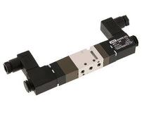 5/3 M5 Válvula solenoide central de escape 24V DC 2-10bar/28-140psi YPC