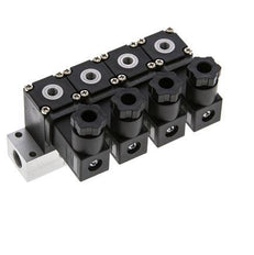 4x3/2 M5 NC Electroválvula 12V DC -0.95-8bar/-13.2-112psi Airtec