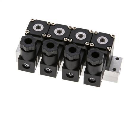 4x3/2 M5 NC Electroválvula 12V DC -0.95-8bar/-13.2-112psi Airtec