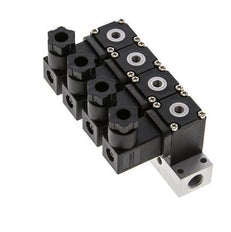 4x3/2 M5 NC Electroválvula 12V DC -0.95-8bar/-13.2-112psi Airtec