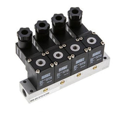 4x3/2 M5 NC Electroválvula 12V DC -0.95-8bar/-13.2-112psi Airtec