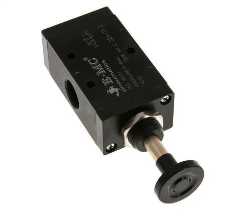 válvula de palanca manual axial 3/2 G1/2'' 0-8bar/0-112psi E.MC